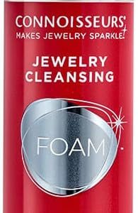CONNOISSEURS All-Purpose Jewelry Cleansing Foam, Quick and Easy Jewelry Cleaner Solution