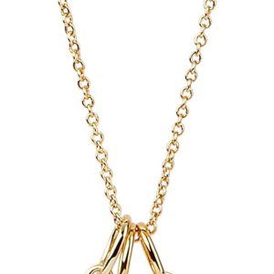 Ana Luisa Pendant Necklaces for Women - 14K Gold Plated and Silver Rhodium Necklace - Pearl, Heart, Circle, Moonstone, Gemstone, Knot Charm Styles - Hypoallergenic, Dainty, Trendy Layering Necklaces