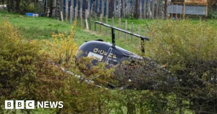 Man dies and three injured in Doncaster helicopter crash