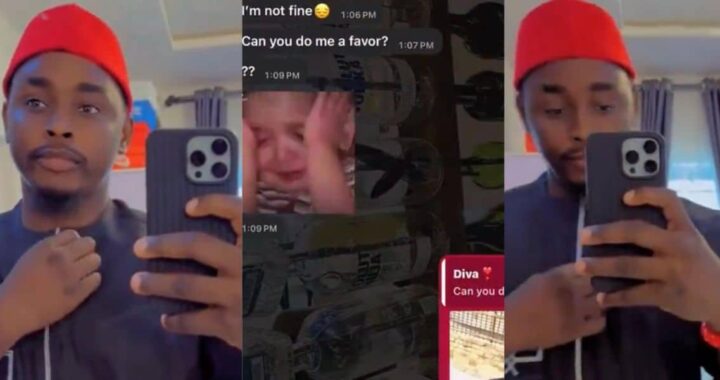 “I’ll like to use your cloth for TikTok challenge” – Man shares bold request he got from his talking stage