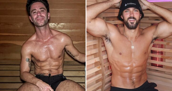 Sasha Farber vs. Steven Kelly Who’d You Rather?! (Sauna Studs Edition)